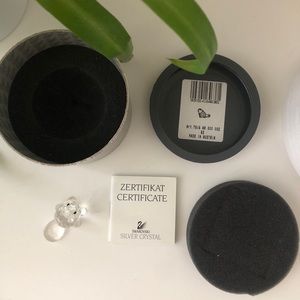 Swarovski Silver Crystal Beaver Figurine